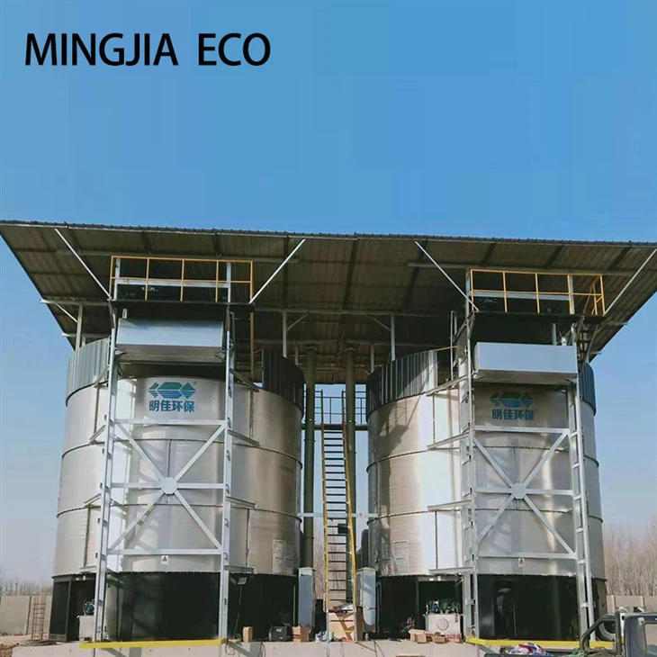 Tangki Kompos Kotoran Hewan Otomatis Pabrik Perlindungan Lingkungan