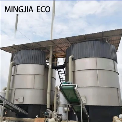 Tangki Fermentasi Aerobik Untuk Produksi Pupuk Organik Limbah Makanan Kotoran Sapi Kotoran Babi